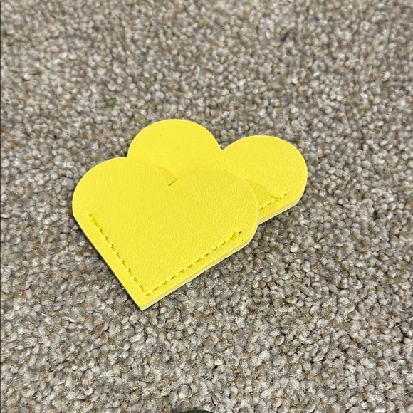 Heart-Shaped Leather Bookmark Set of 2 - Various Colors - Picture 6 of 12